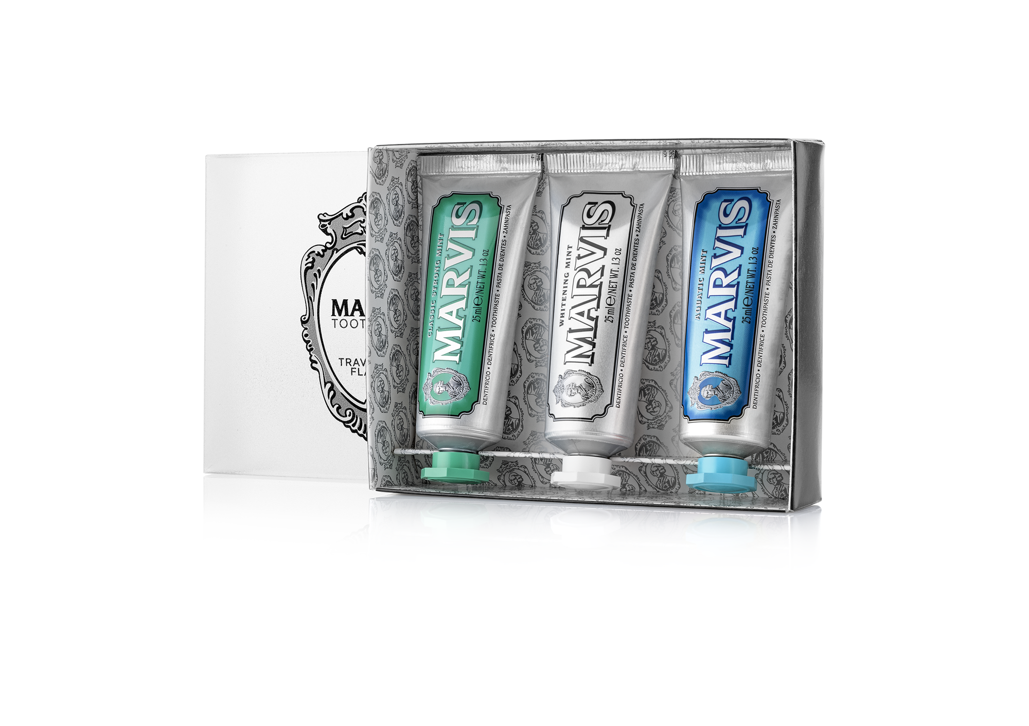 Marvis Travel with Flavour Toothpaste Set – Bigelow Trading